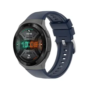 Mehki Silikonski Trak Za Huawei Watch GT2E Pametno Gledati Starp Zamenjava Kovinske Sponke Smart Pribor Za Huawei Watch GT2E